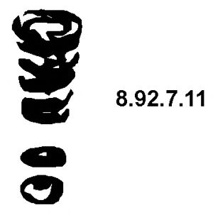 8.92.7.11 Arc amortizor zgomot EBERSPÄCHER 