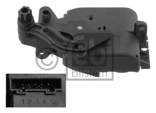 34151 Ventil comutare, clapete ventilatie FEBI BILSTEIN 