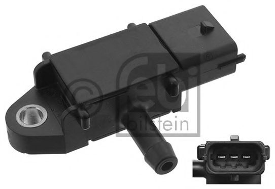 45772 Senzor, presiune gaze evacuare FEBI BILSTEIN 