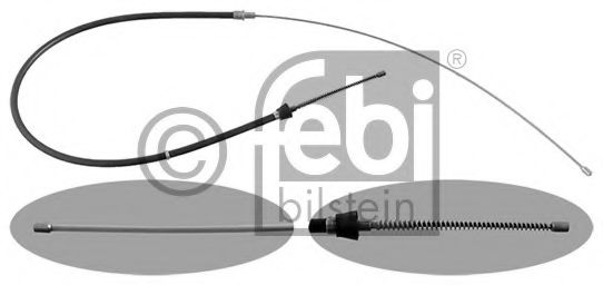 48301 Cablu, frana de parcare FEBI BILSTEIN 