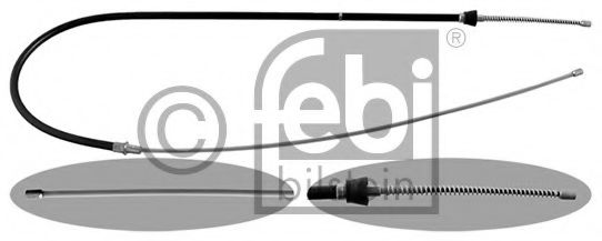 48302 Cablu, frana de parcare FEBI BILSTEIN 