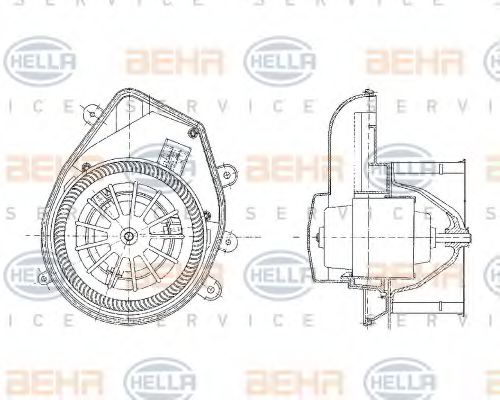 Ventilator, habitaclu