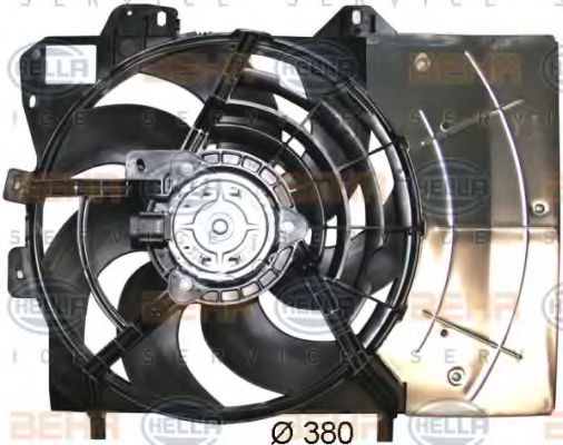 Ventilator, radiator