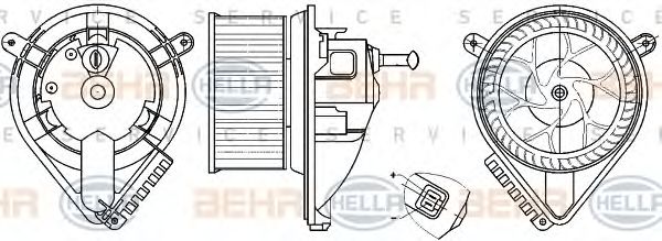 Ventilator, habitaclu