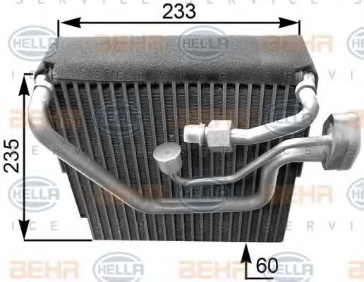 8FV 351 210-651 evaporator,aer conditionat BEHR HELLA SERVICE 
