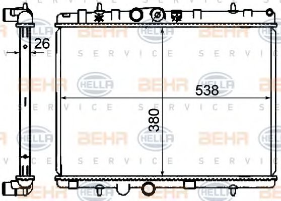 Radiator, racire motor