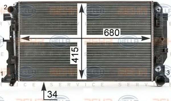Radiator, racire motor