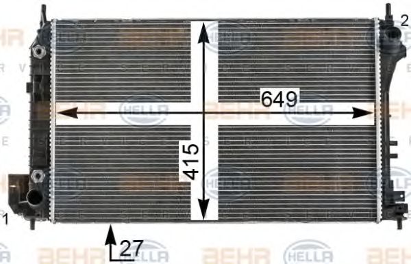 Radiator, racire motor