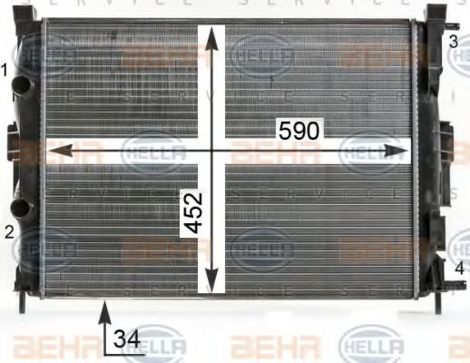 Radiator, racire motor