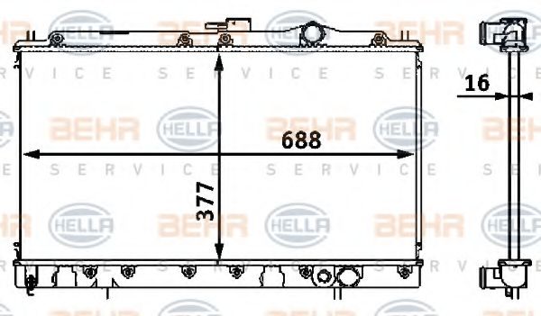 Radiator, racire motor