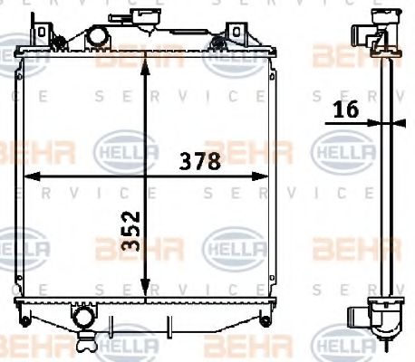 Radiator, racire motor