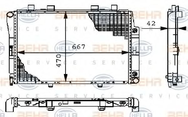 Radiator, racire motor