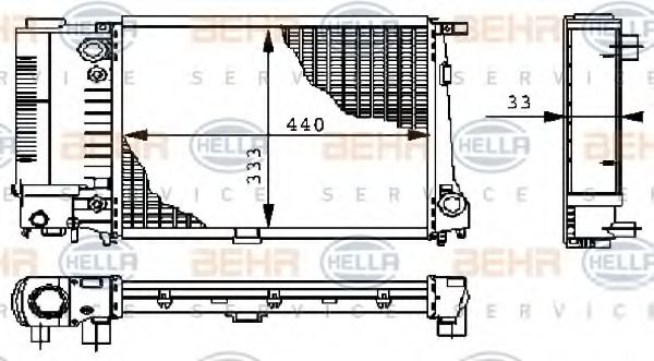 Radiator, racire motor