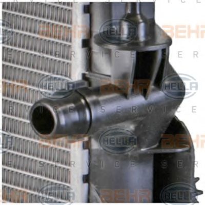 Radiator, racire motor 10