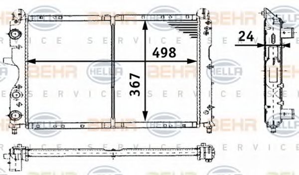 Radiator, racire motor