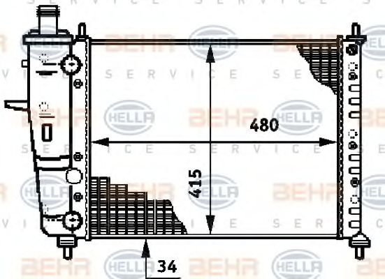 Radiator, racire motor