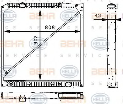 Radiator, racire motor