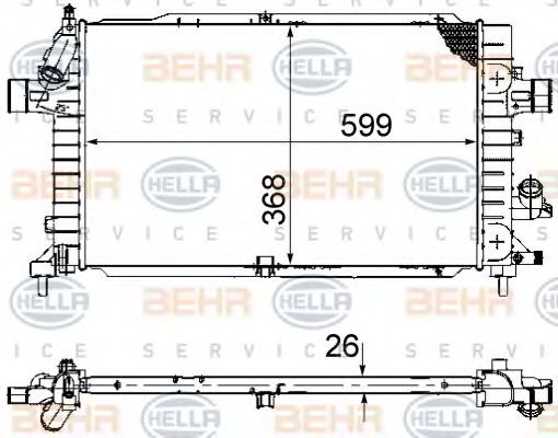 Radiator, racire motor