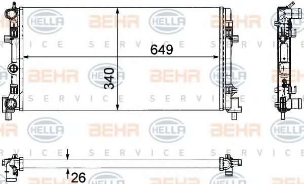 Radiator, racire motor