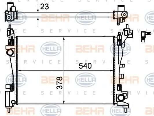 Radiator, racire motor