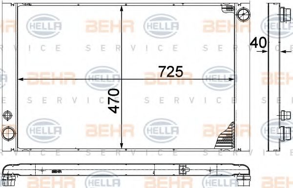 Radiator, racire motor