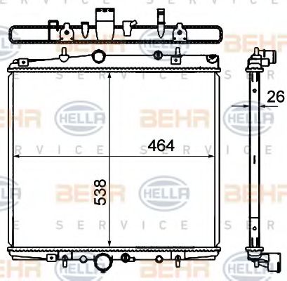 Radiator, racire motor