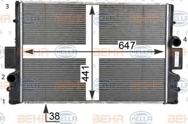 Radiator, racire motor