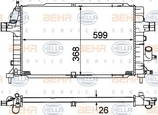 Radiator, racire motor
