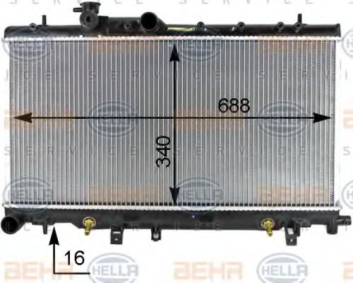 Radiator, racire motor