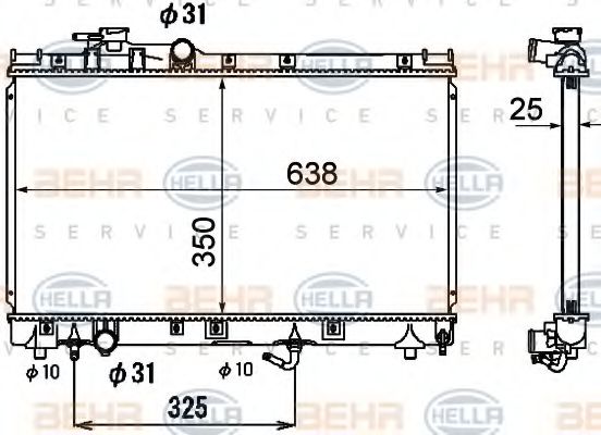 Radiator, racire motor