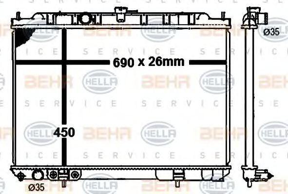 Radiator, racire motor