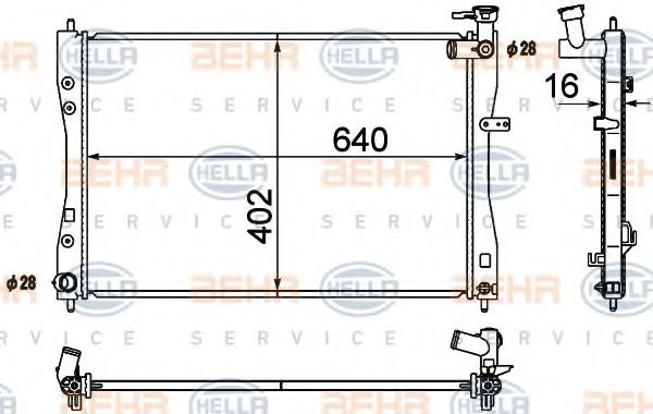 Radiator, racire motor