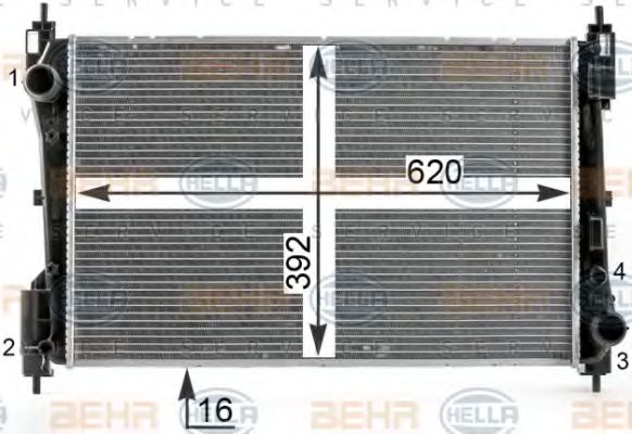 Radiator, racire motor