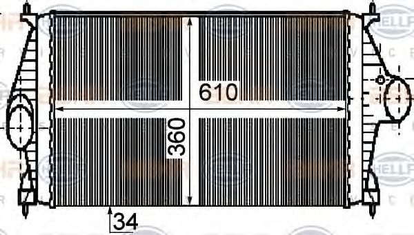 Intercooler, compresor