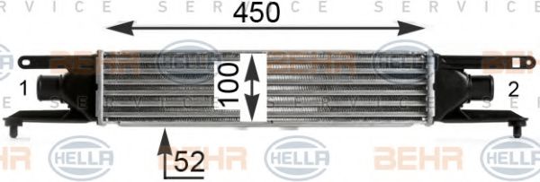 Intercooler, compresor
