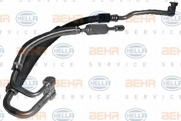 9GS 351 191-031 conducta inalta presiune,aer conditionat BEHR HELLA SERVICE 