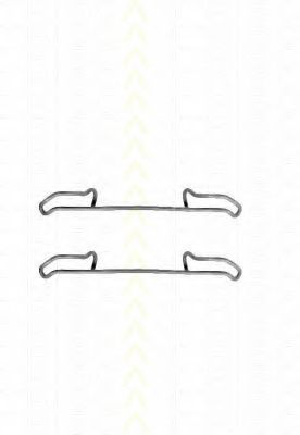 Set accesorii, placute frana