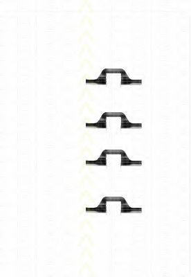 Set accesorii, placute frana