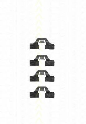 8105 101605 Set accesorii, placute frana TRISCAN 