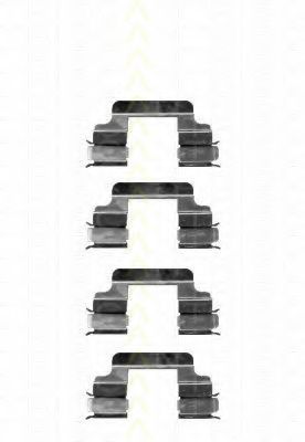 8105 101613 Set accesorii, placute frana TRISCAN 