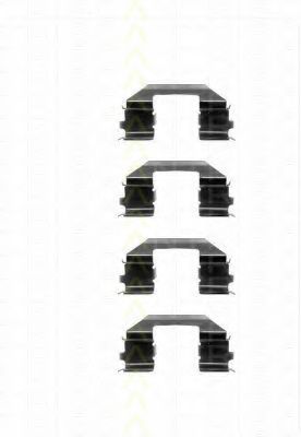Set accesorii, placute frana