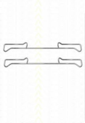 8105 101642 Set accesorii, placute frana TRISCAN 