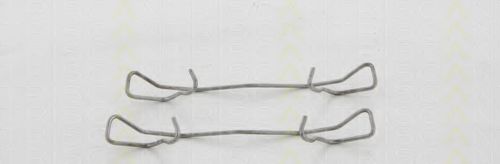 8105 101654 Set accesorii, placute frana TRISCAN 