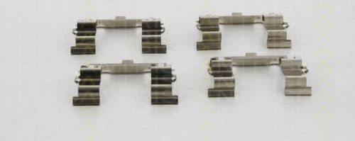 8105 101655 Set accesorii, placute frana TRISCAN 