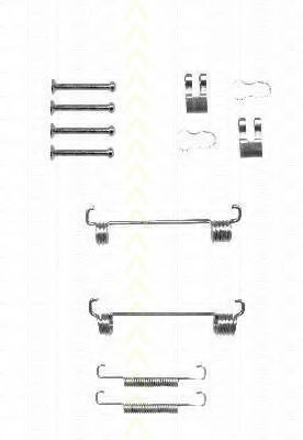 8105 102603 set accesorii, saboti frana parcare TRISCAN 