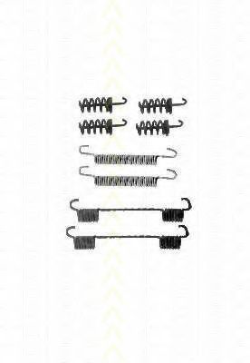 set accesorii, saboti frana parcare