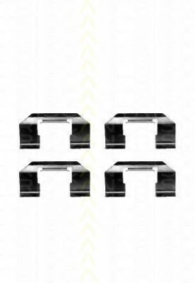 Set accesorii, placute frana