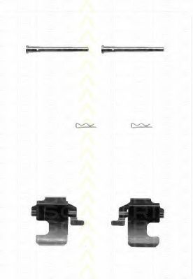 Set accesorii, placute frana