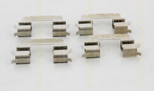 8105 151349 Set accesorii, placute frana TRISCAN 