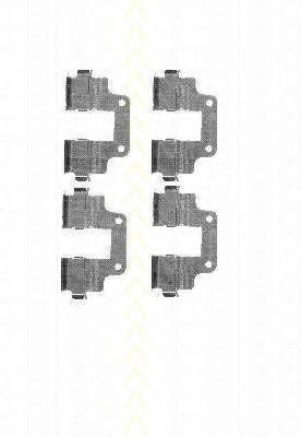 Set accesorii, placute frana